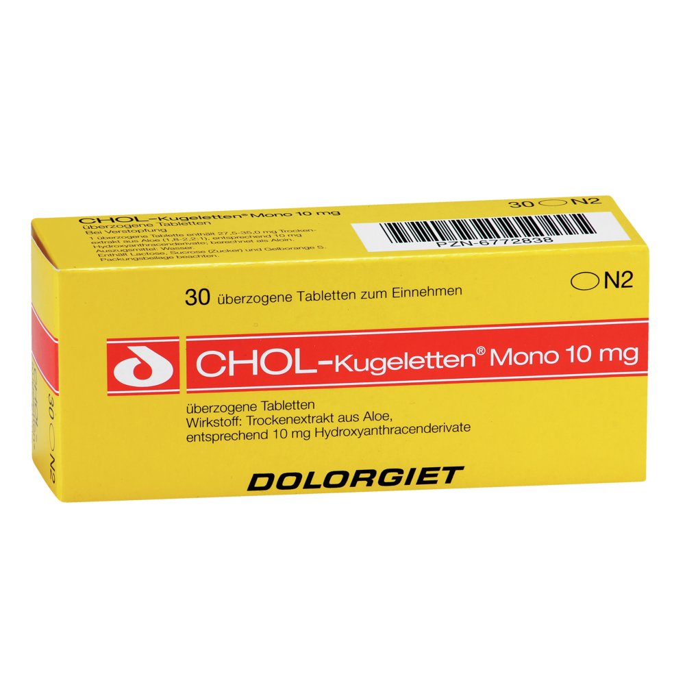 CHOL KUGELETTEN Mono 10 mg überzogene Tabletten