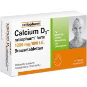 CALCIUM D3-ratiopharm forte Brausetabletten