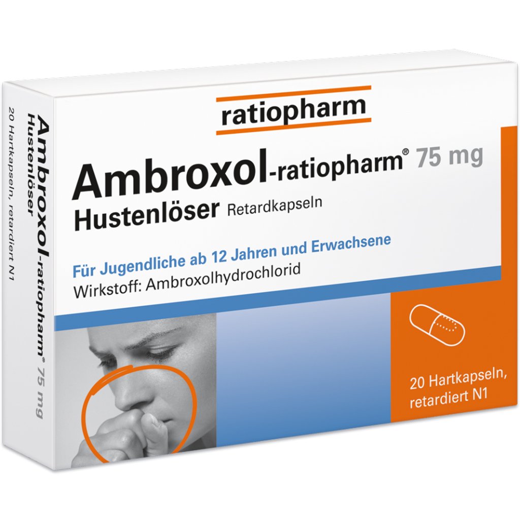 AMBROXOL-ratiopharm 75 mg Hustenlöser Retardkaps.