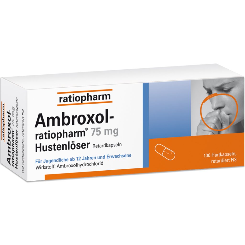 AMBROXOL-ratiopharm 75 mg Hustenlöser Retardkaps.