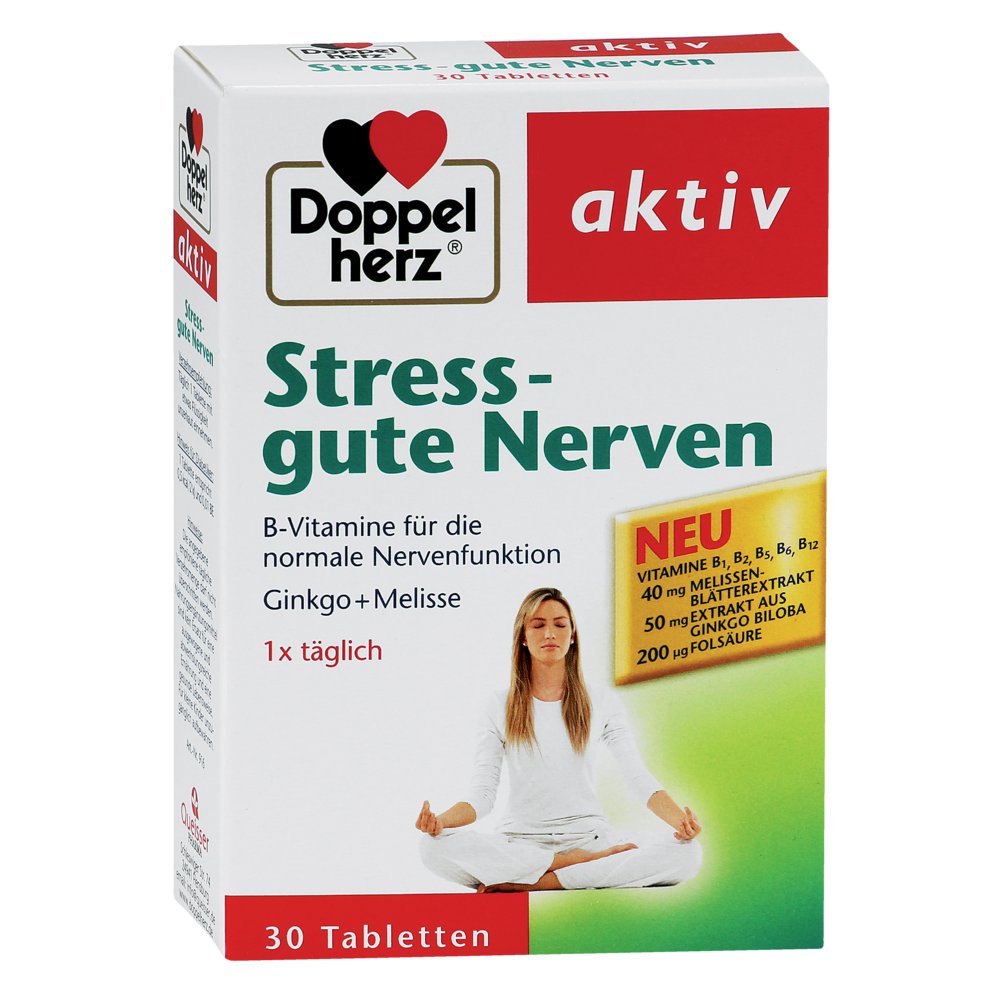 DOPPELHERZ Stress gute Nerven Tabletten