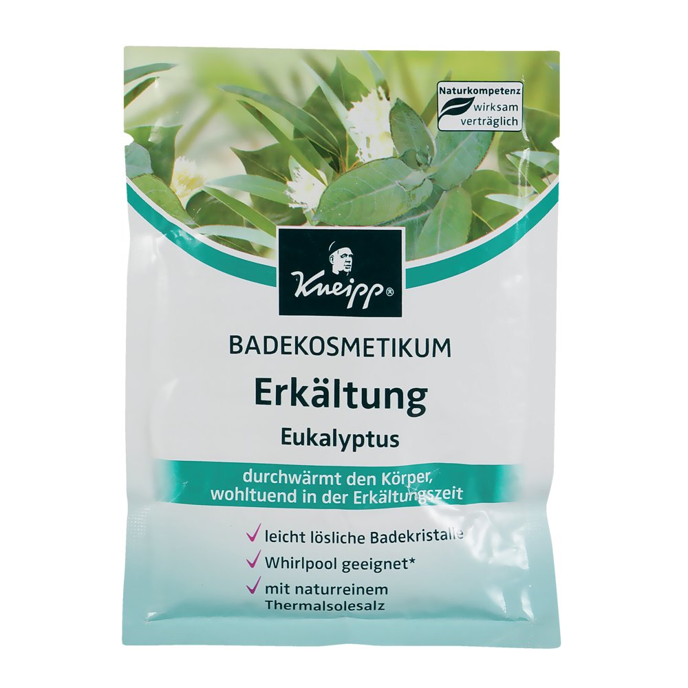Kneipp Badekosmetikum Erkältung Mit Eukalyptus – 500 G Badekristalle, Mit Thermalsolesalz