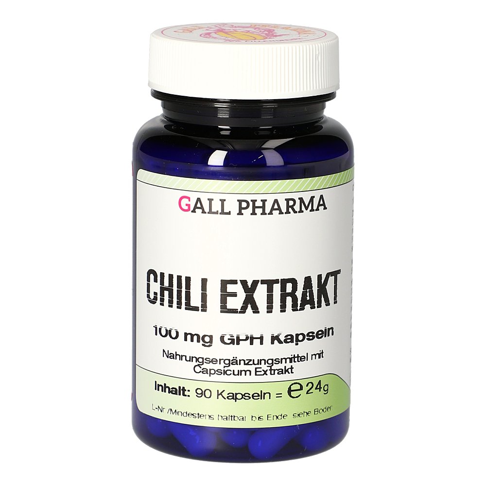 CHILI EXTRAKT 100 mg GPH Kapseln