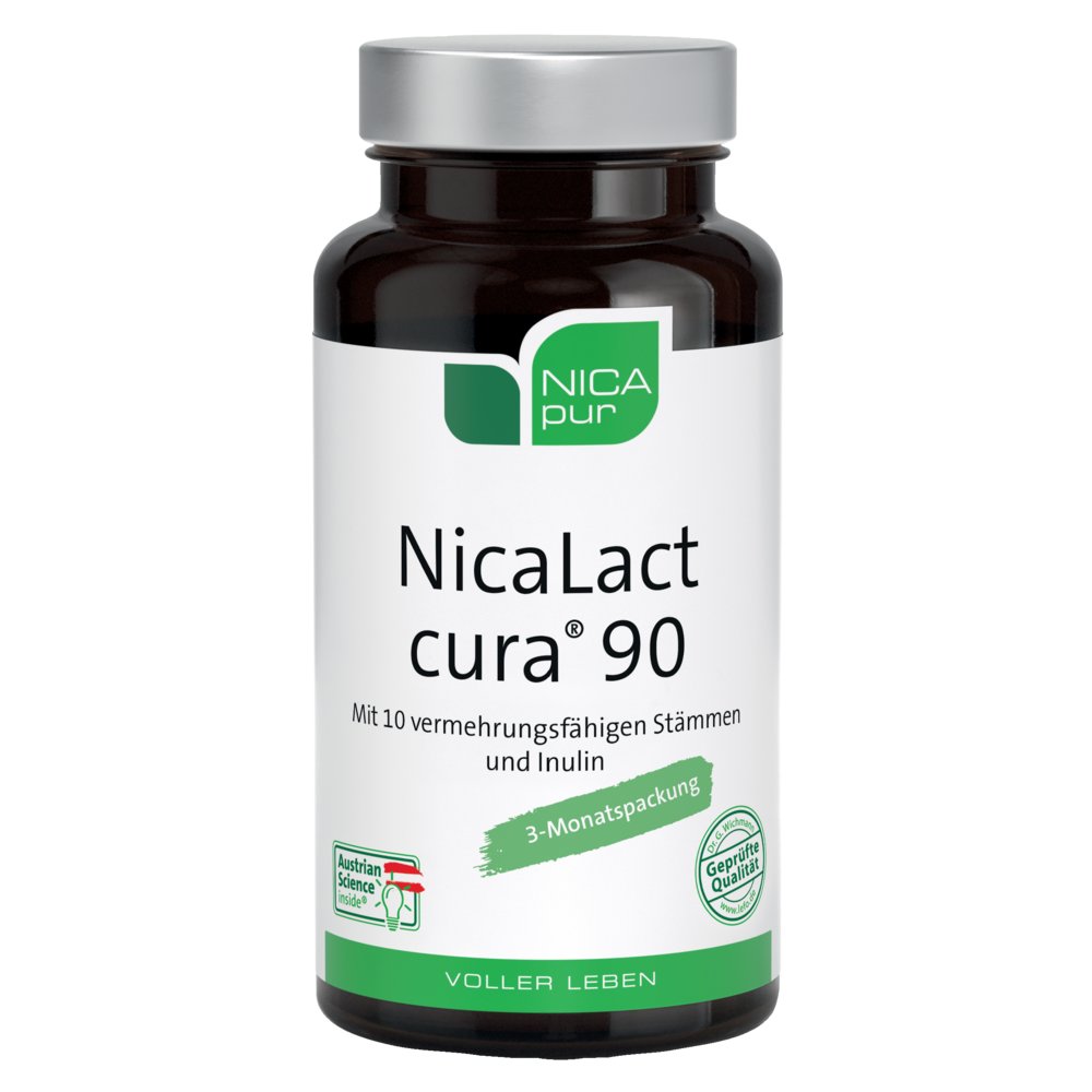 NICAPUR NicaLact cura 90 Kapseln