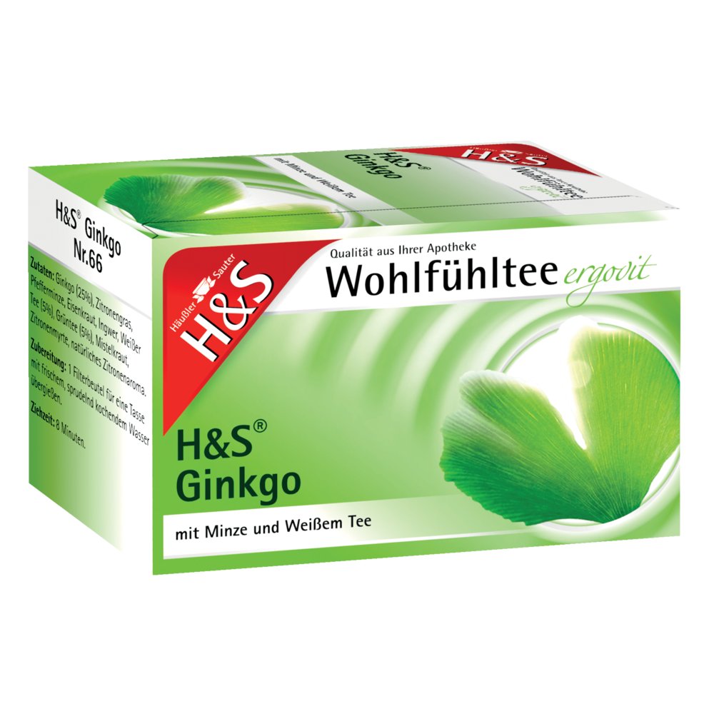 H&S Ginkgo Kräutermischung Filterbeutel