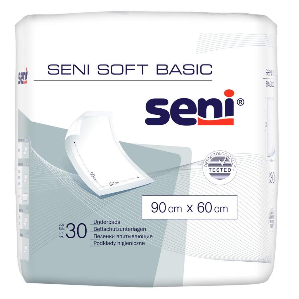 SENI Soft Basic Bettschutzunterlage 60x90 cm