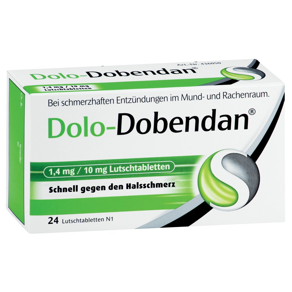 DOLO-DOBENDAN 1,4 mg/10 mg Lutschtabletten