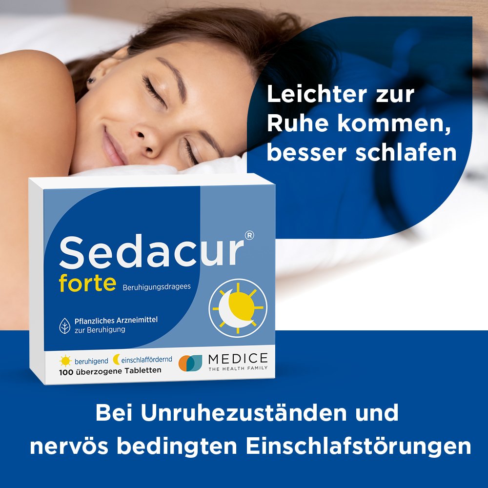 SEDACUR forte Beruhigungsdragees