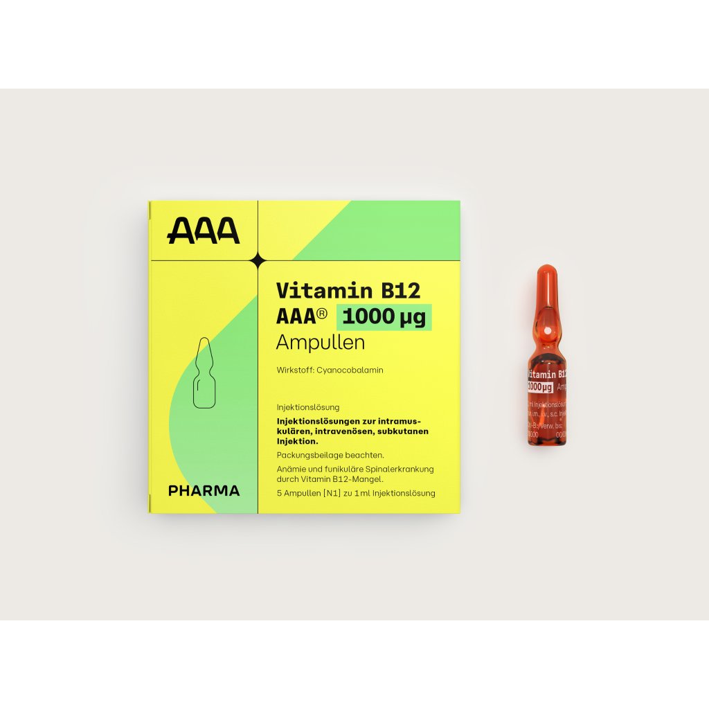 VITAMIN B12 AAA 1000 μg Ampullen Injektionslsg.