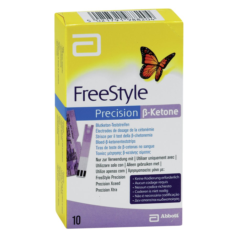 FREESTYLE Precision ß-Ketone Blutketon Teststreif.