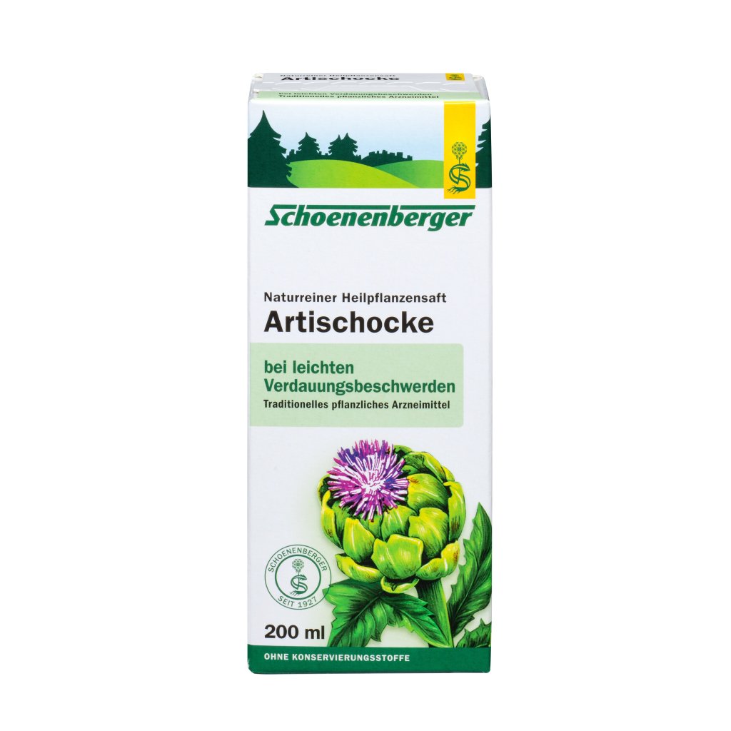 Schoenenberger naturreiner Heilpflanzensaft Artischocke