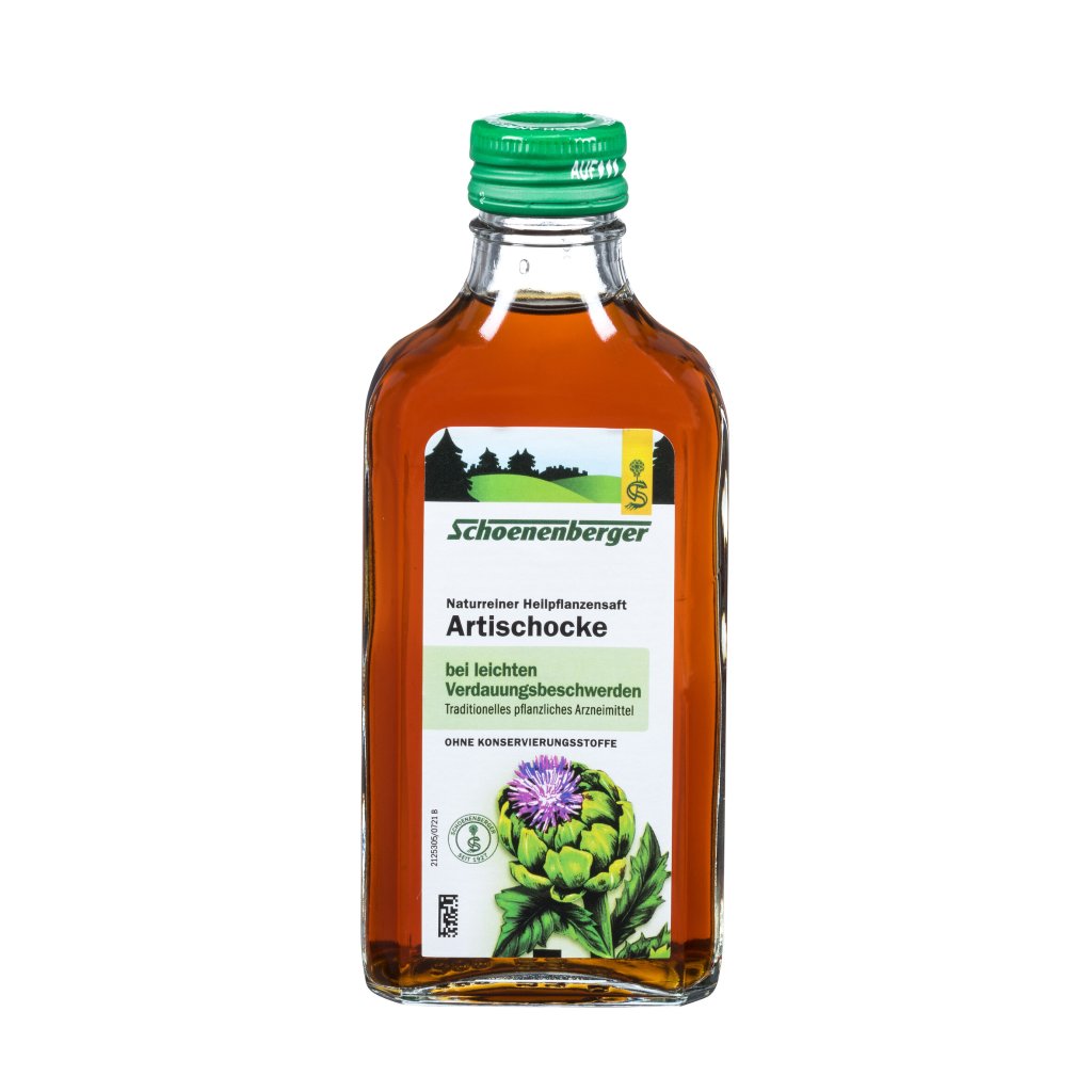 Schoenenberger naturreiner Heilpflanzensaft Artischocke