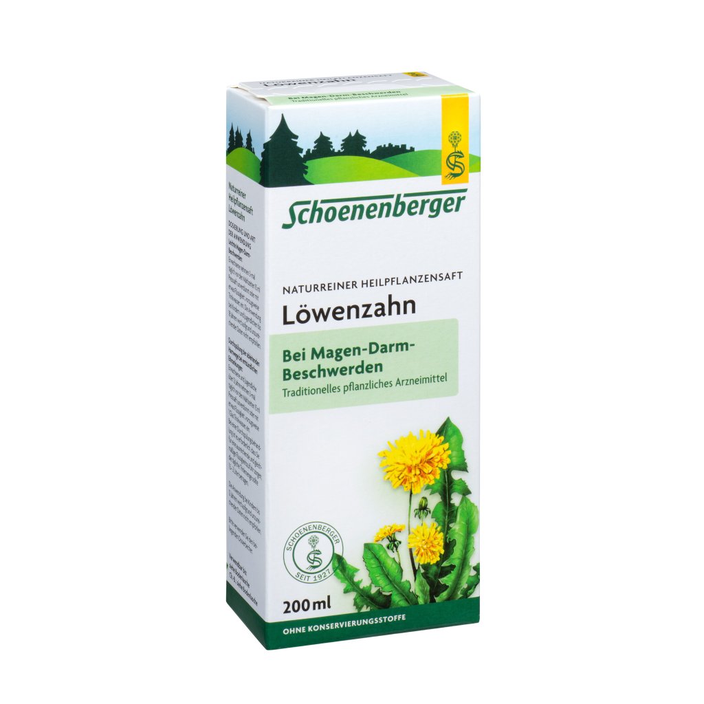 LÖWENZAHN SAFT Schoenenberger