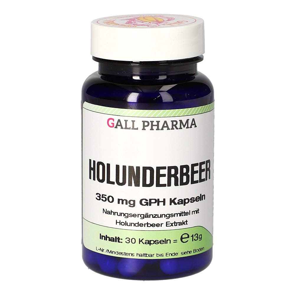 HOLUNDERBEER 350 mg GPH Kapseln