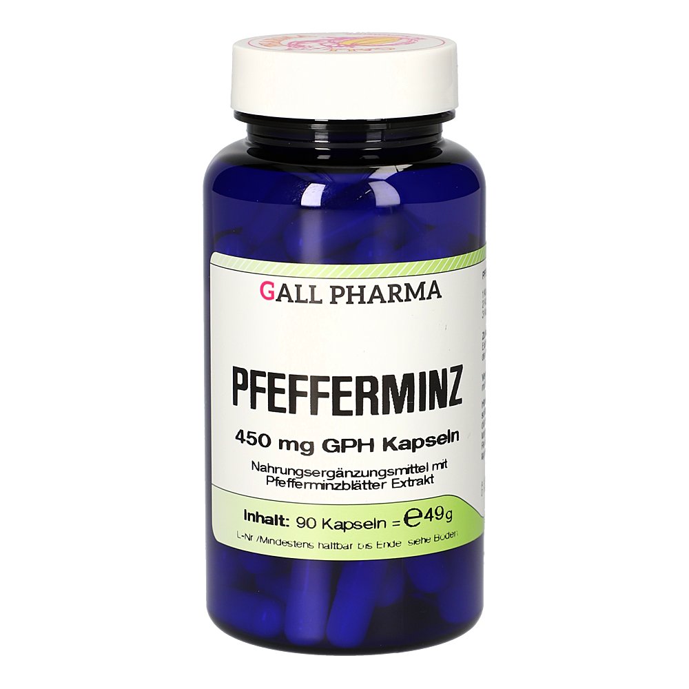 PFEFFERMINZ 450 mg GPH Kapseln