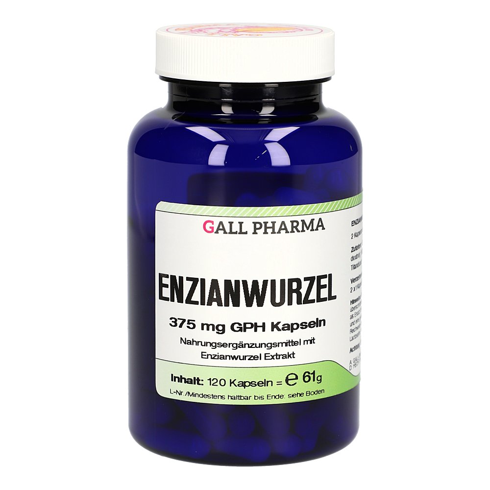 ENZIANWURZEL 375 mg GPH Kapseln