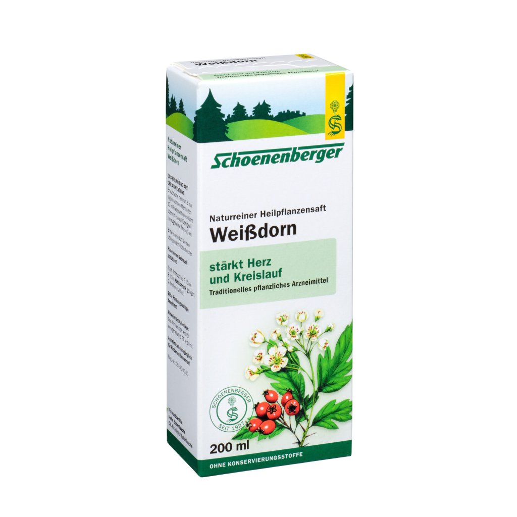 WEISSDORN SAFT Schoenenberger