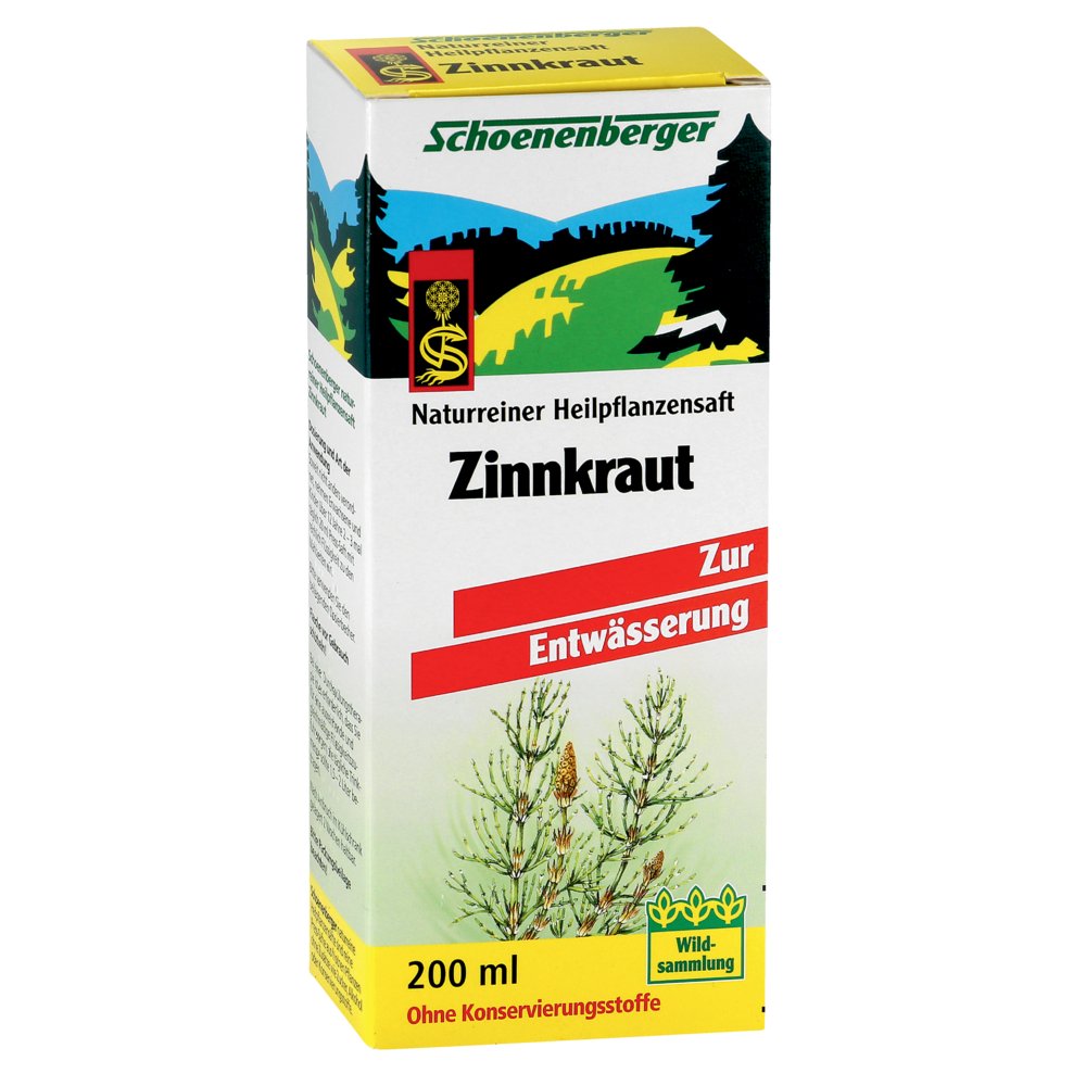 ZINNKRAUT SAFT Schoenenberger