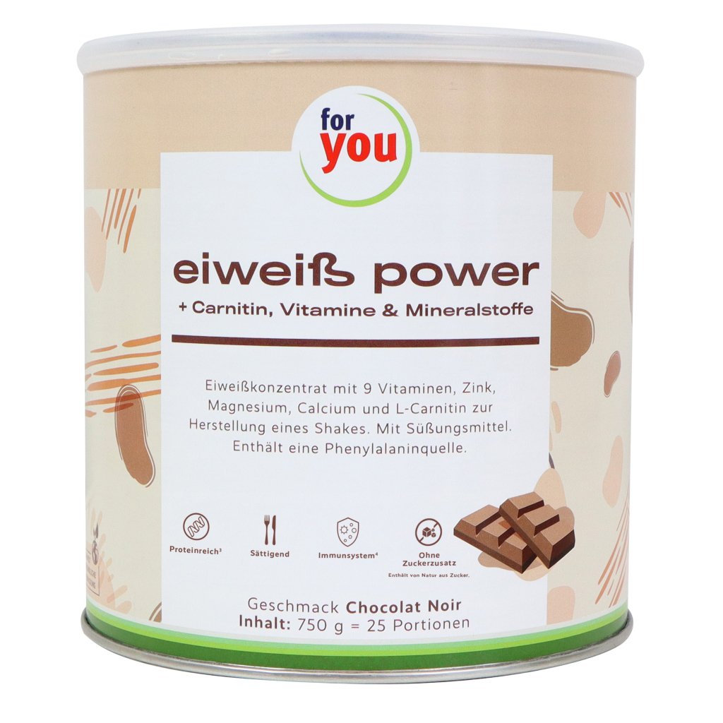 FOR YOU eiweiß power Schoko Pulver