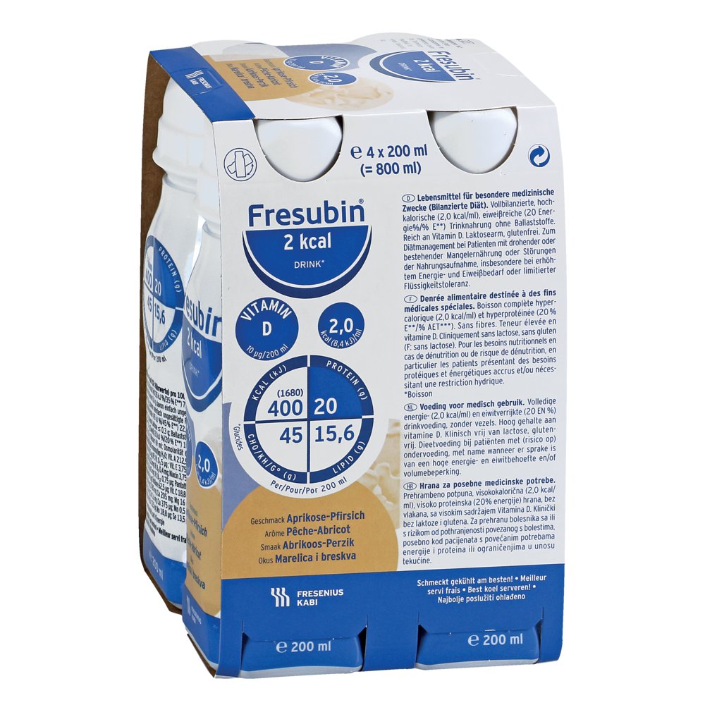 FRESUBIN 2 kcal DRINK Aprikose Pfirsich Trinkfl.