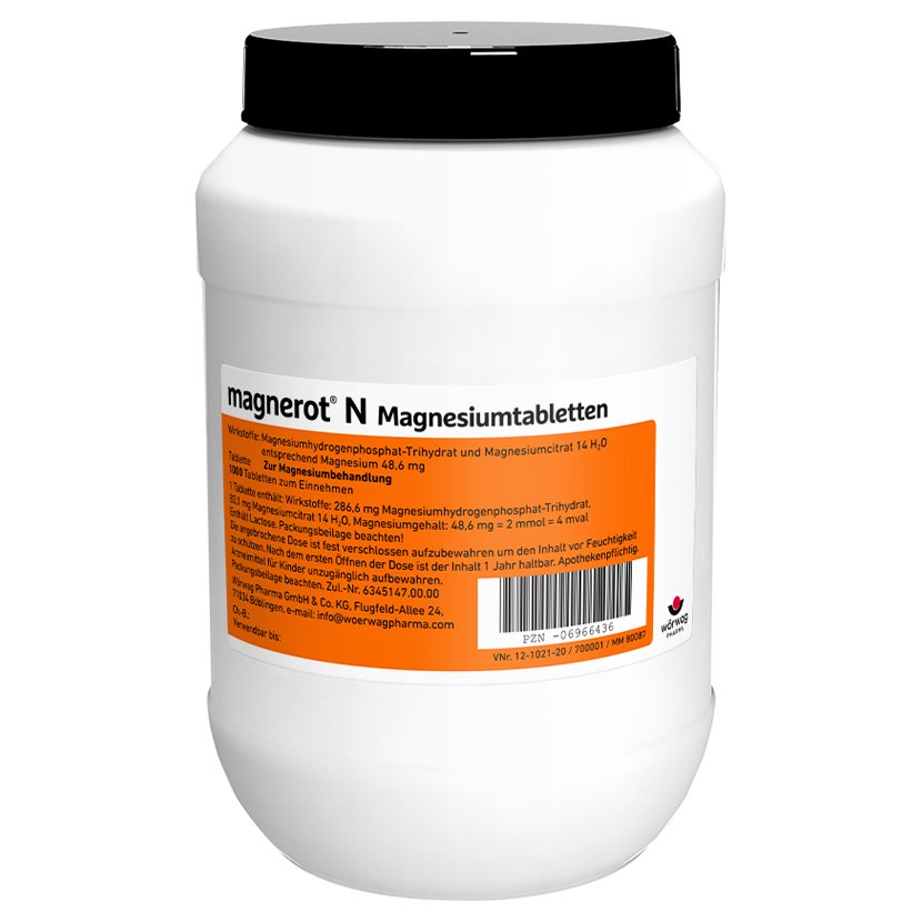MAGNEROT N Magnesiumtabletten