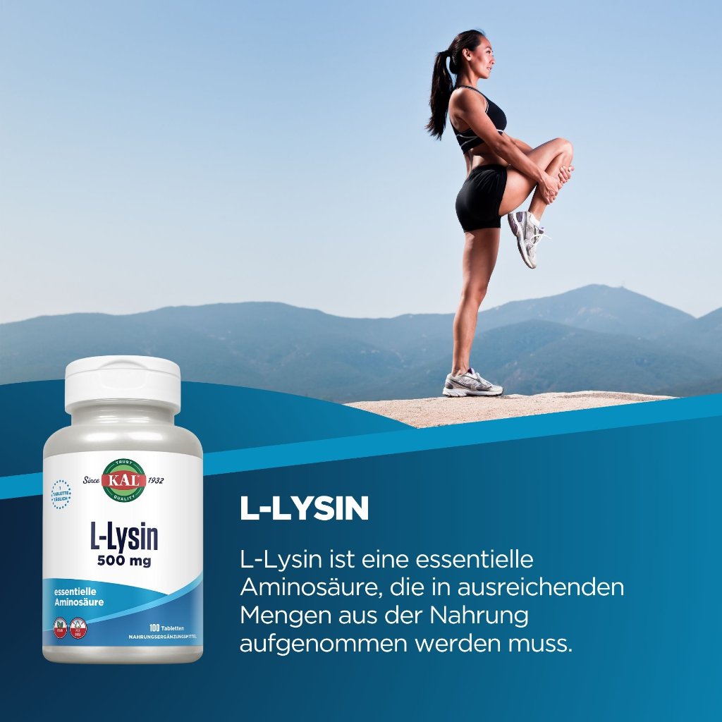 KAL L-Lysin 500 mg