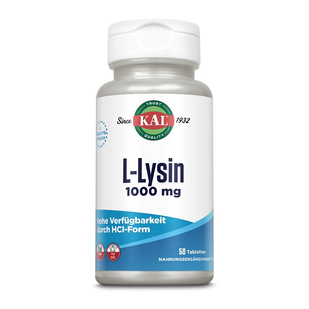 KAL L-Lysin 1000 mg