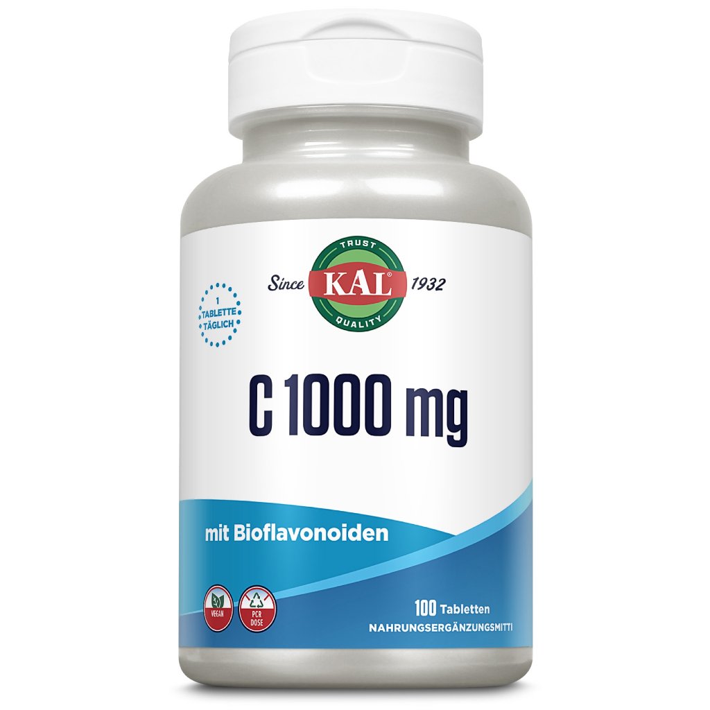 VITAMIN C 1000MG HAGEBUTTE