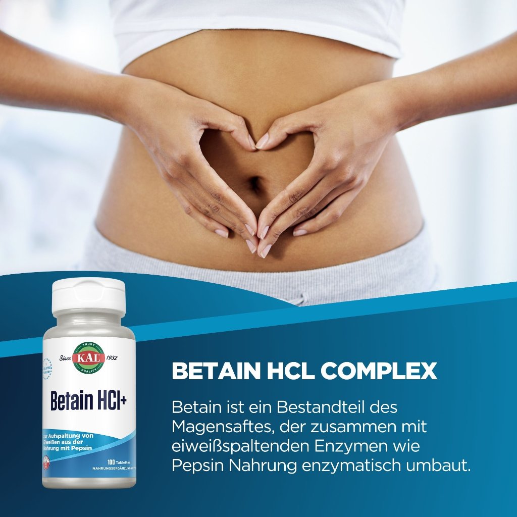 KAL Betain HCl + 250 mg