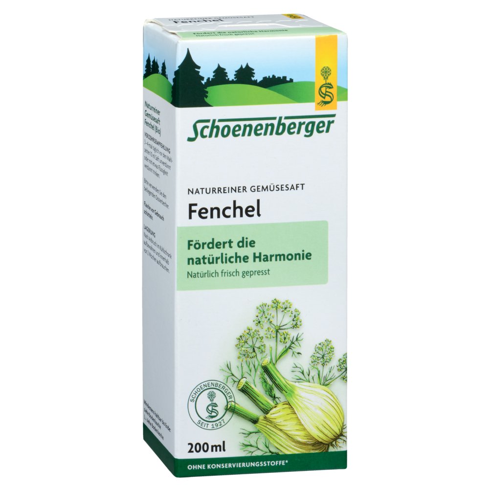 FENCHEL SAFT Schoenenberger Heilpflanzensäfte