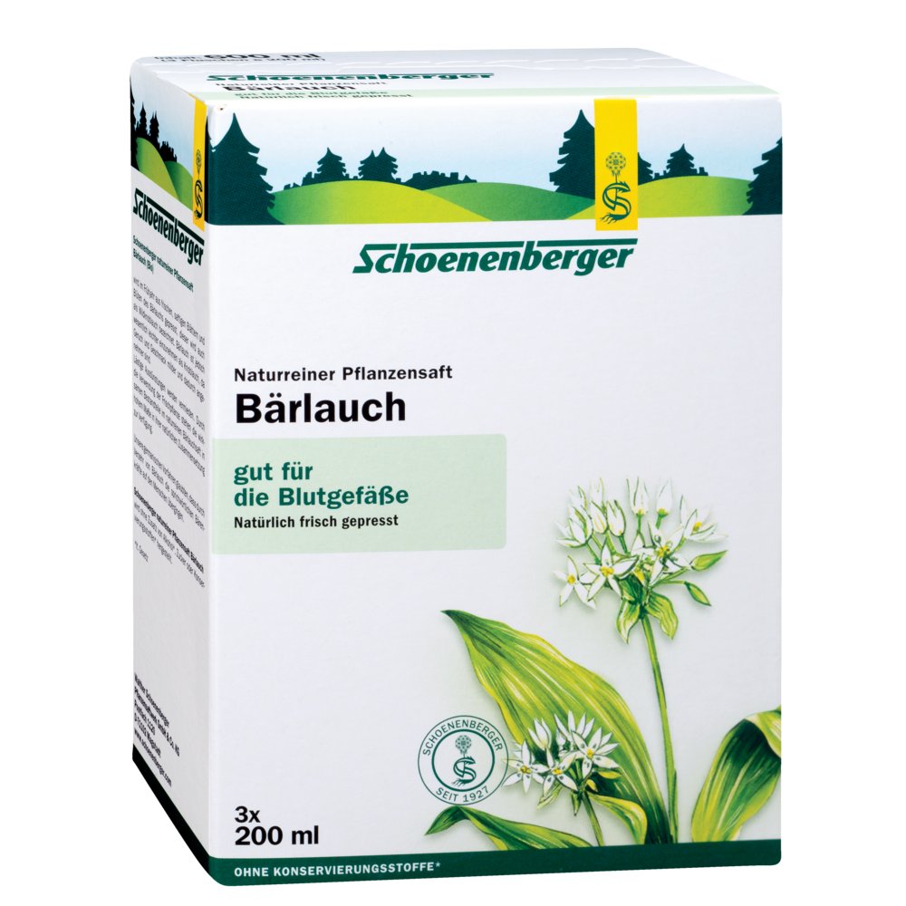BÄRLAUCH SAFT Schoenenberger Heilpflanzensäfte