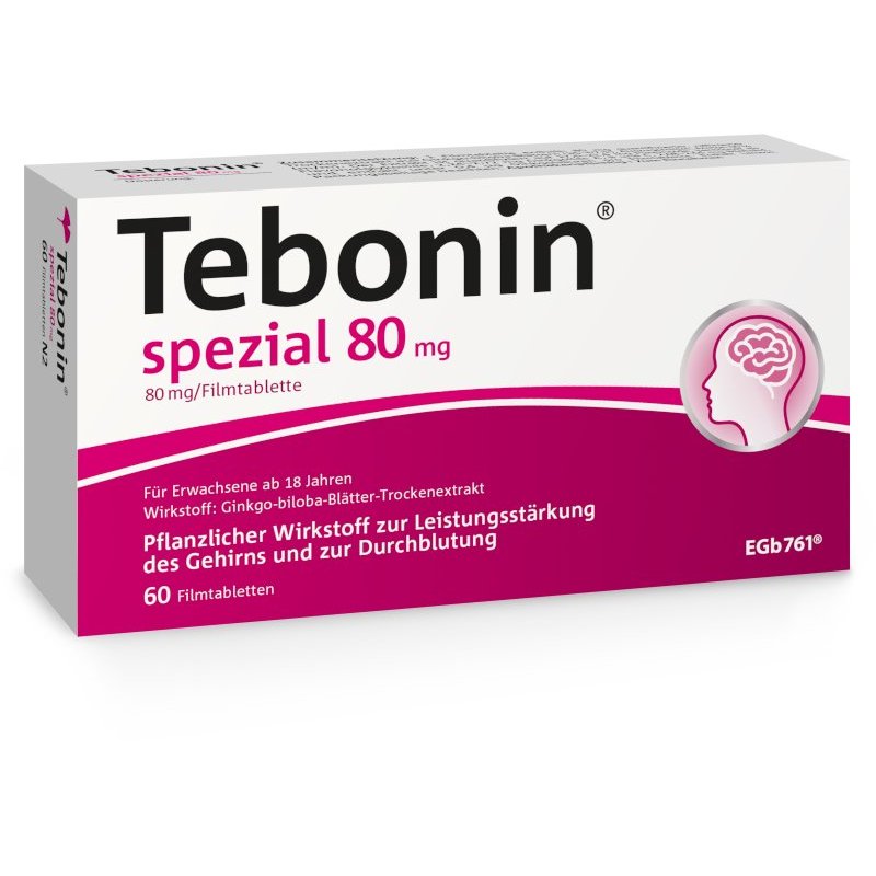 TEBONIN spezial 80 mg Filmtabletten