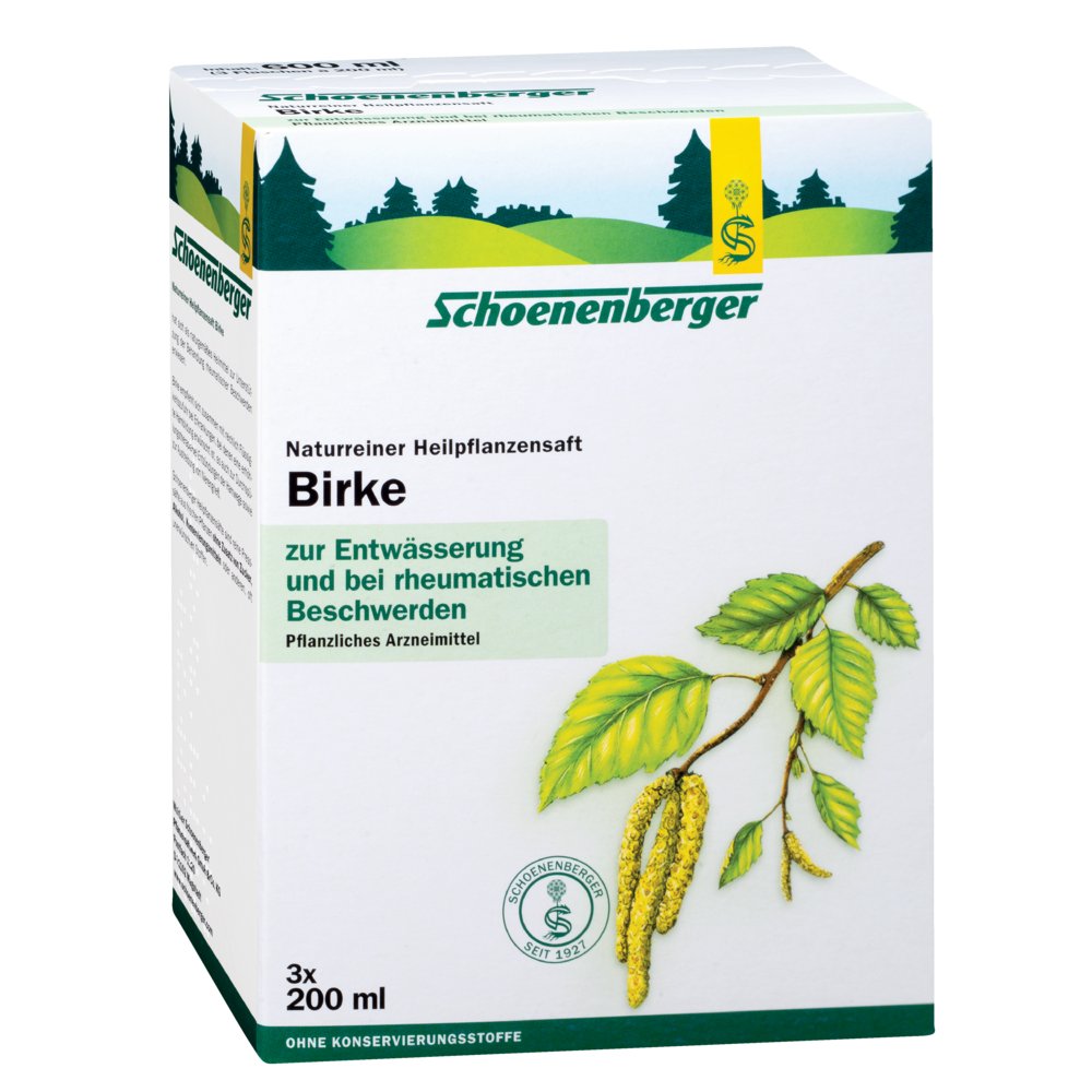 BIRKENSAFT Schoenenberger Heilpflanzensäfte