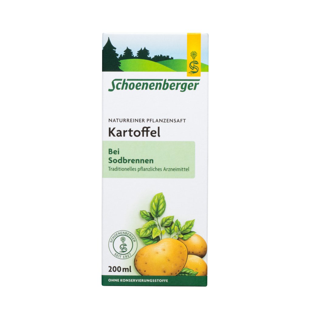 Schoenenberger naturreiner Pflanzensaft Kartoffel 3er Pack