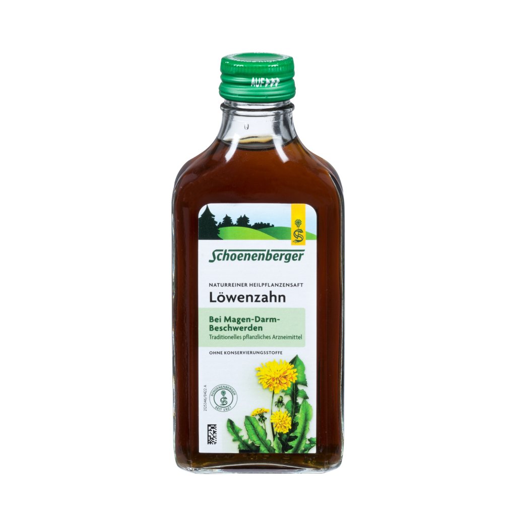 Schoenenberger naturreiner Heilpflanzensaft Löwenzahn 3er Pack