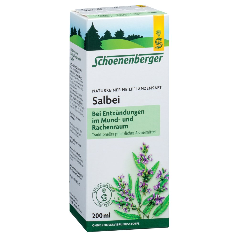 SALBEI SAFT Schoenenberger Heilpflanzensäfte