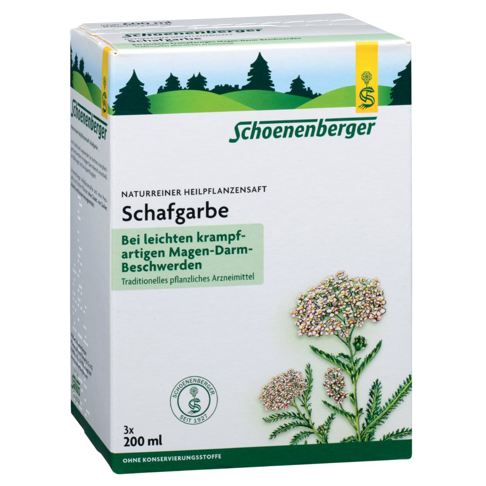 SCHAFGARBENSAFT Schoenenberger Heilpfl.Säfte