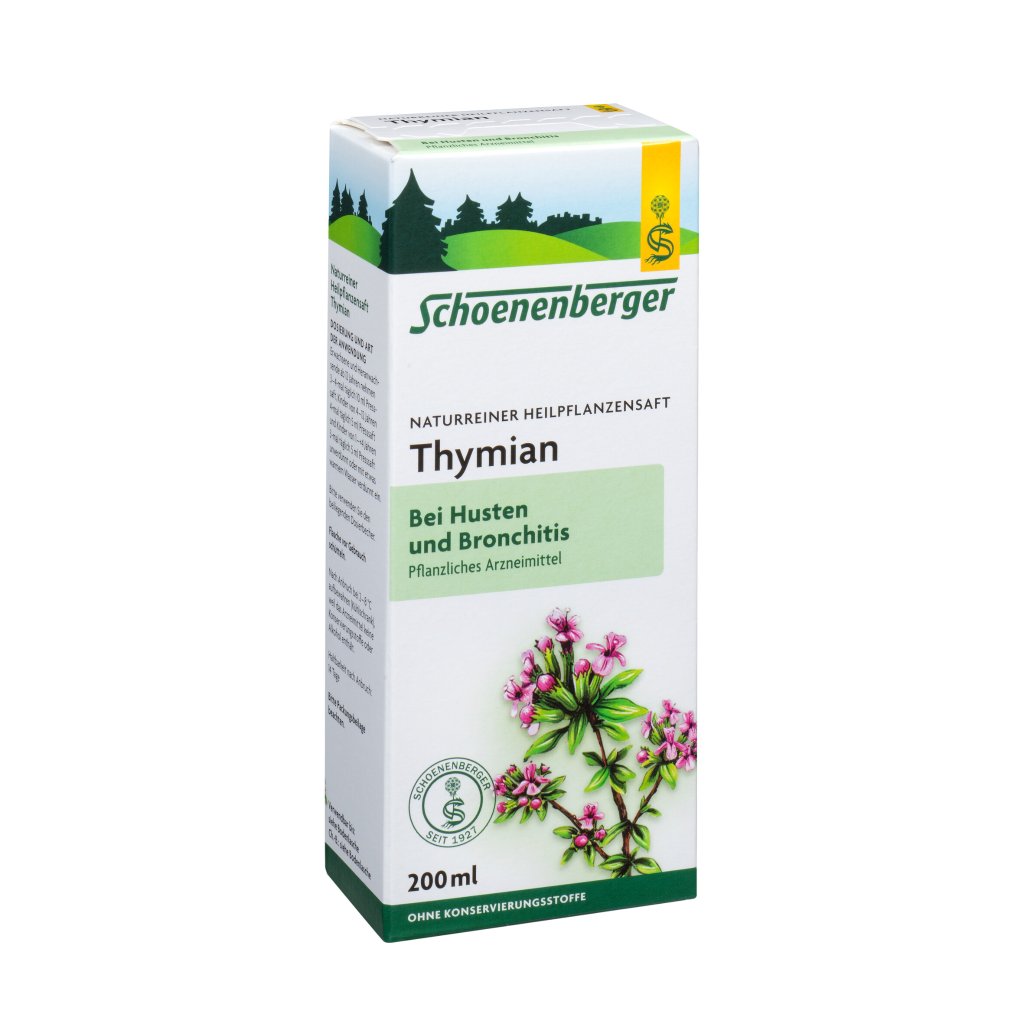 Schoenenberger naturreiner Heilpflanzensaft Thymian 3er Pack