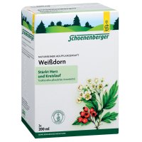 Schoenenberger naturreiner Heilpflanzensaft Weißdorn 3er Pack
