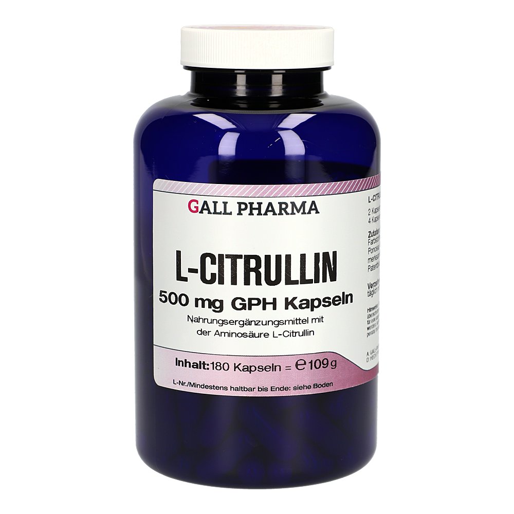 L-CITRULLIN 500 mg GPH Kapseln