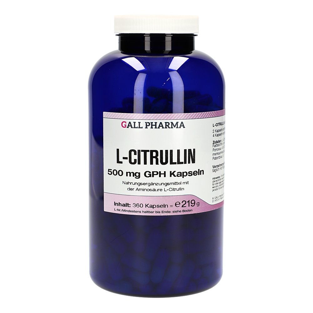 L-CITRULLIN 500 mg GPH Kapseln