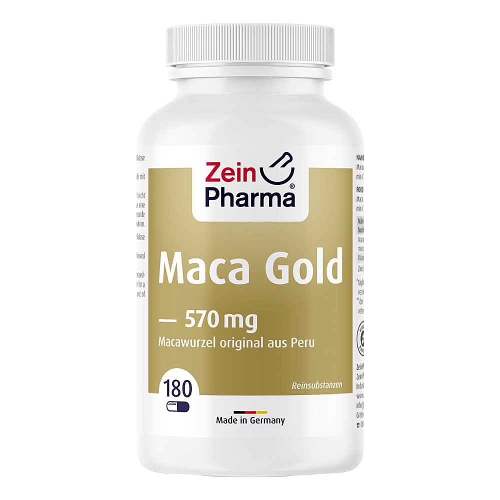 MACA GOLD vegetarische Kapseln plus Zink+Vit.C