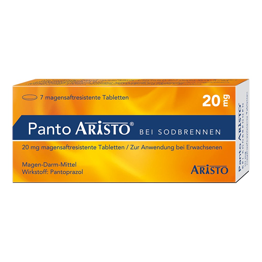 PANTO Aristo bei Sodbrennen 20 mg magensaftr.Tabl.