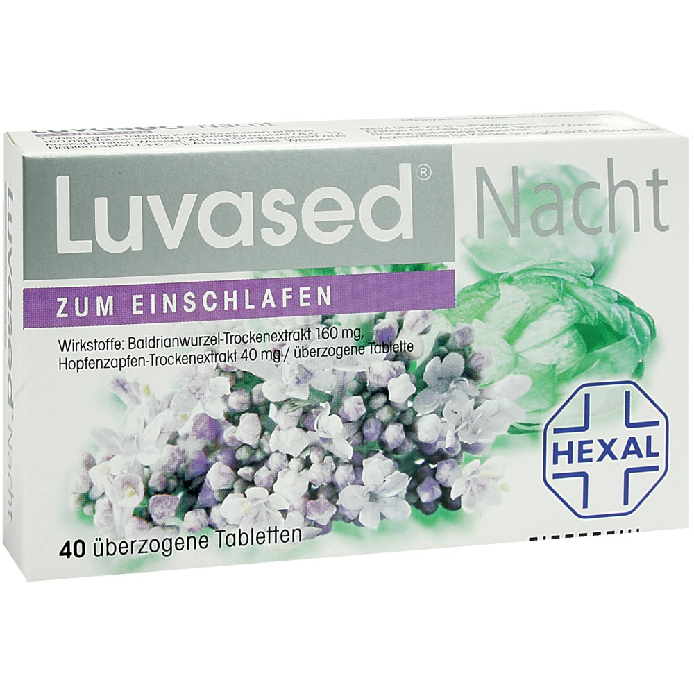 LUVASED Nacht zum Einschlafen überzogene Tab.