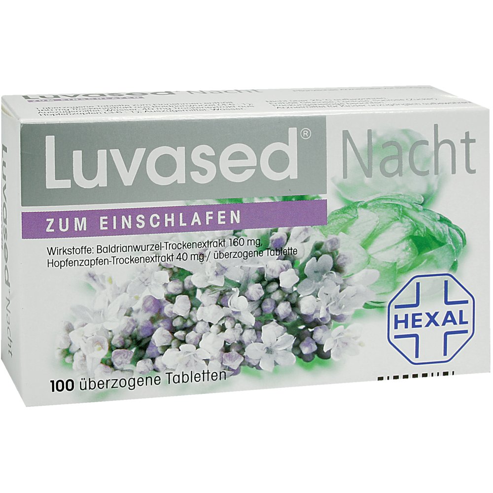 LUVASED Nacht zum Einschlafen überzogene Tab.