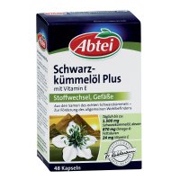 ABTEI Schwarzkümmelöl Plus Kapseln