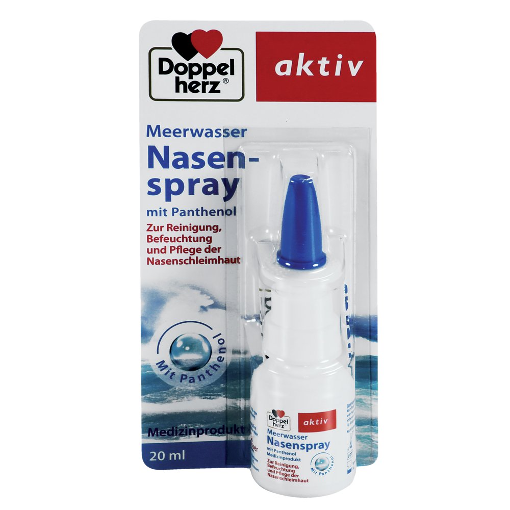 DOPPELHERZ Meerwasser Nasenspray mit Panthenol