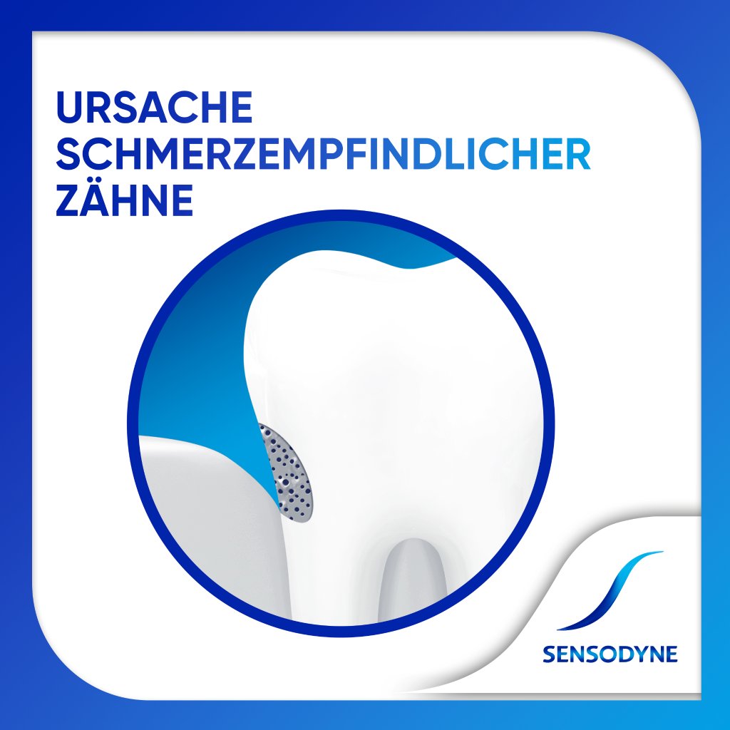 Sensodyne Zahnpasta, Repair* & Protect, schmerzempfindliche Zähne, 75 ml