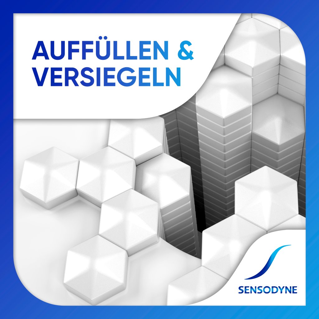 Sensodyne Zahnpasta, Repair* & Protect, schmerzempfindliche Zähne, 75 ml