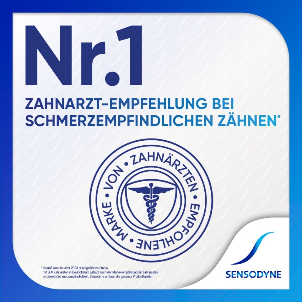 Sensodyne Zahnpasta, Repair* & Protect, schmerzempfindliche Zähne, 75 ml